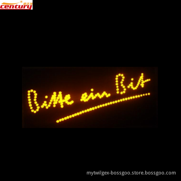 wholesale china factory price custom bitte electric led sign